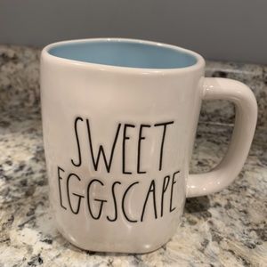 NWOT Rae Dunn “Sweet Eggscape” blue mug!